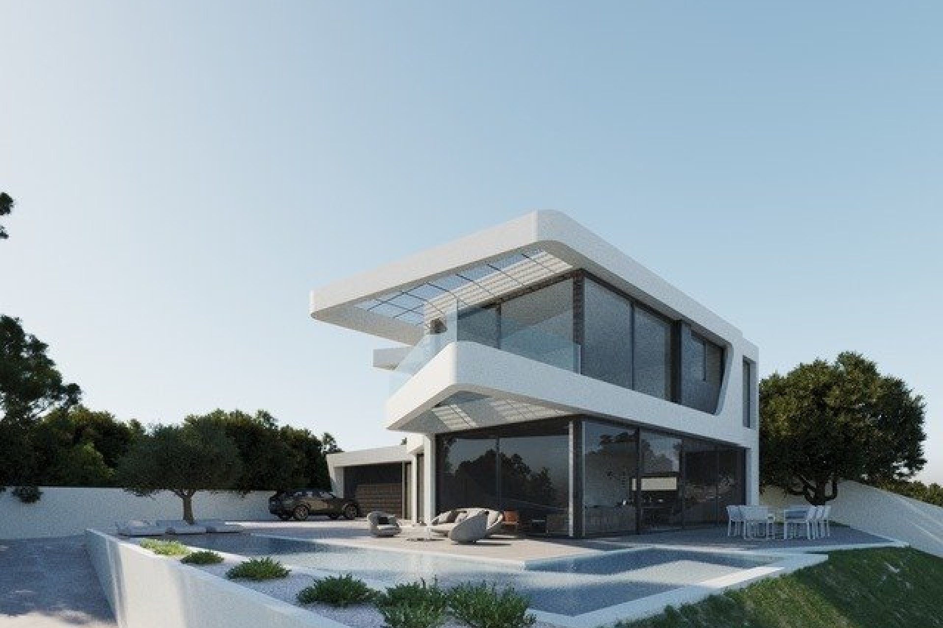 Новое здание - Villa - Altea