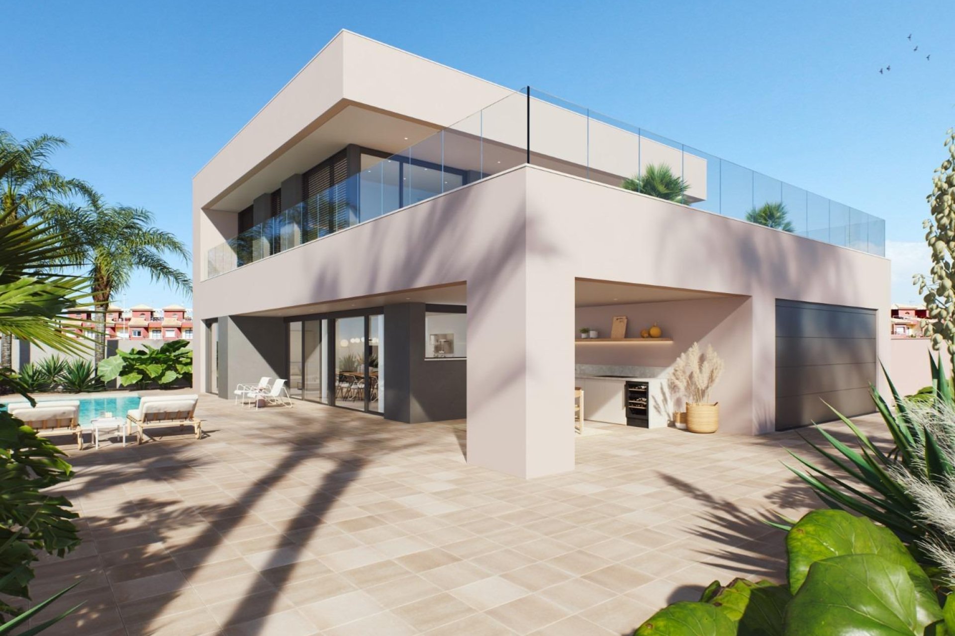 Новое здание - Villa - Pilar de La Horadada