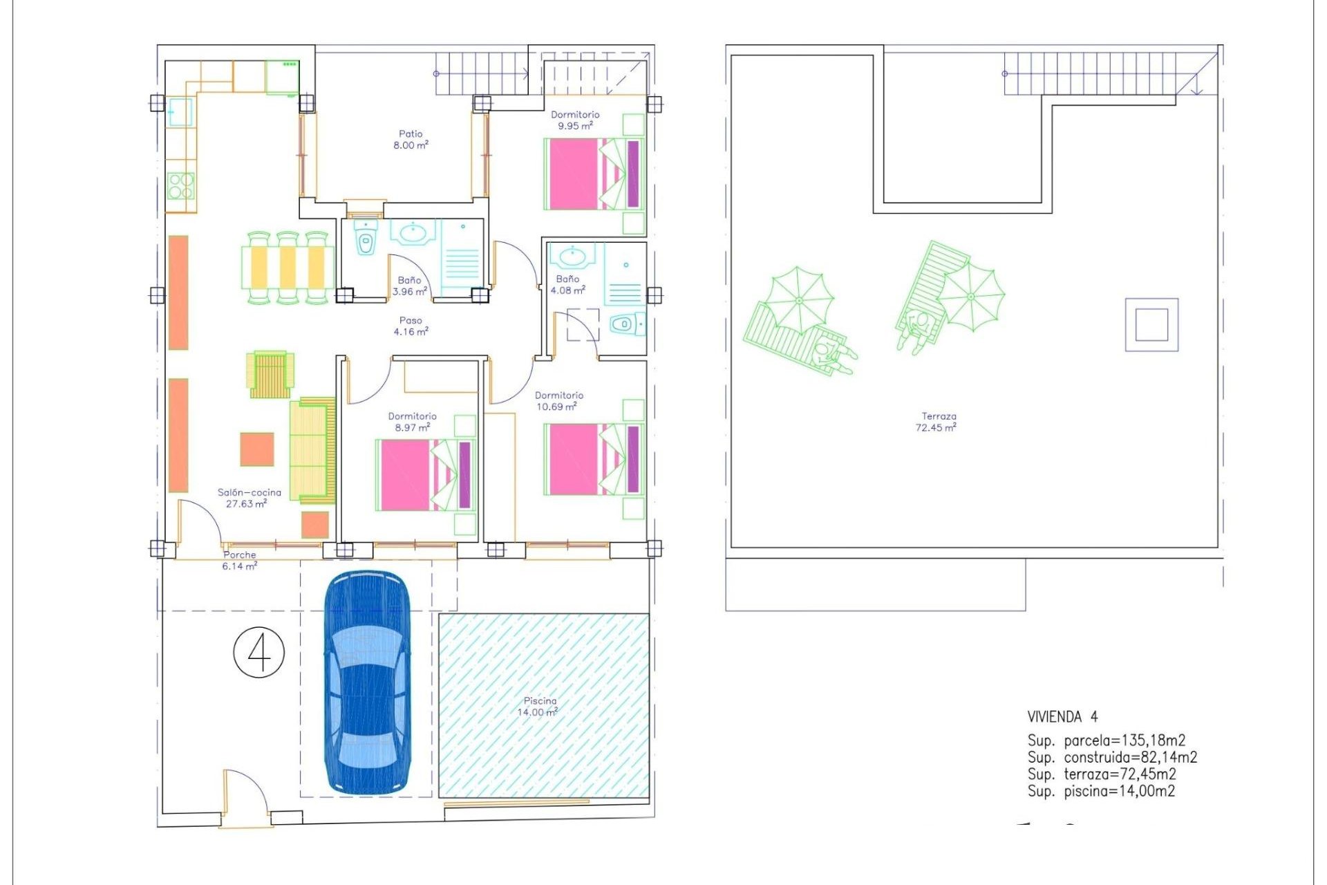 Obra nueva - Adosado - Avileses