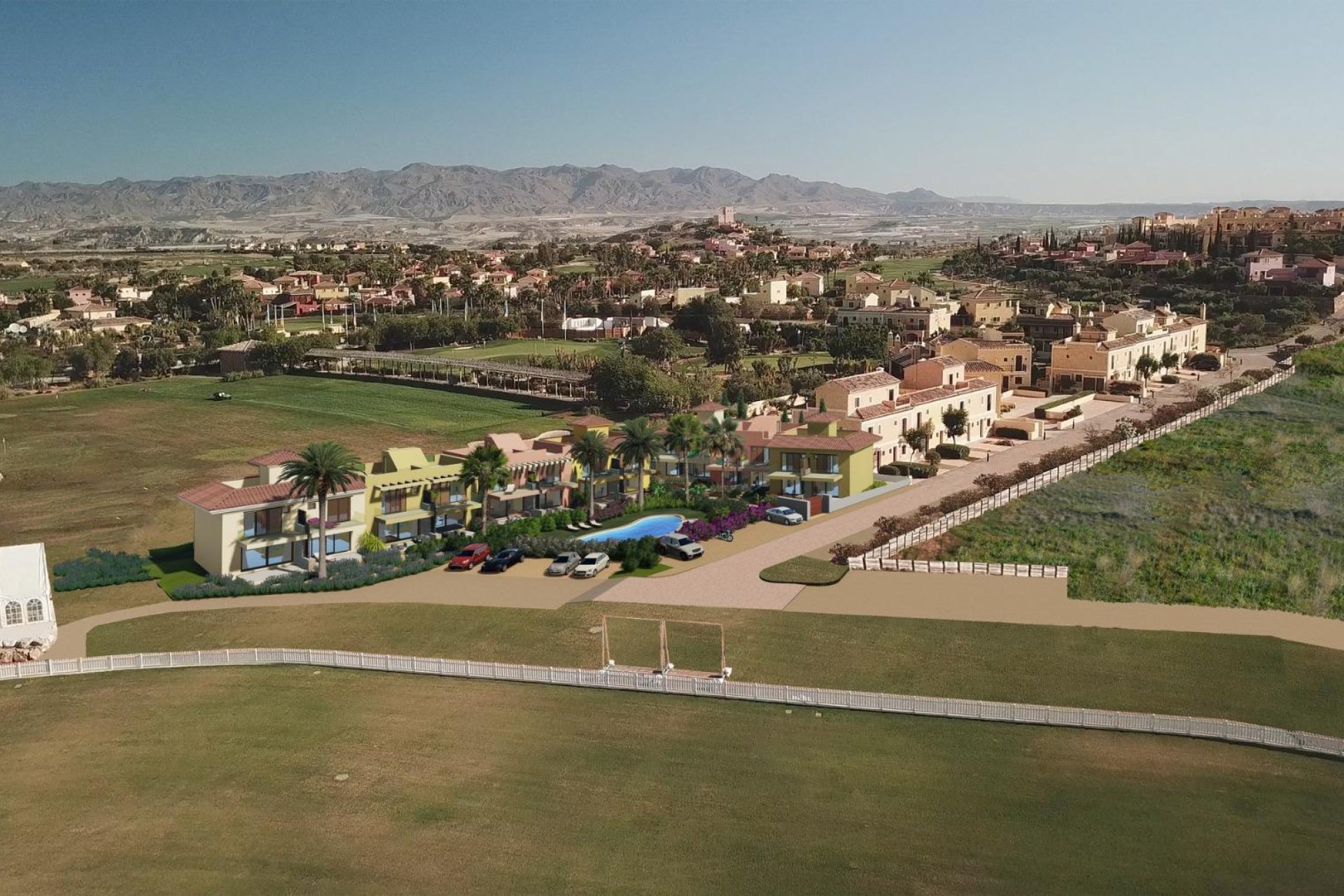 Obra nueva - Adosado - Cuevas Del Almanzora - Desert Springs Golf Club