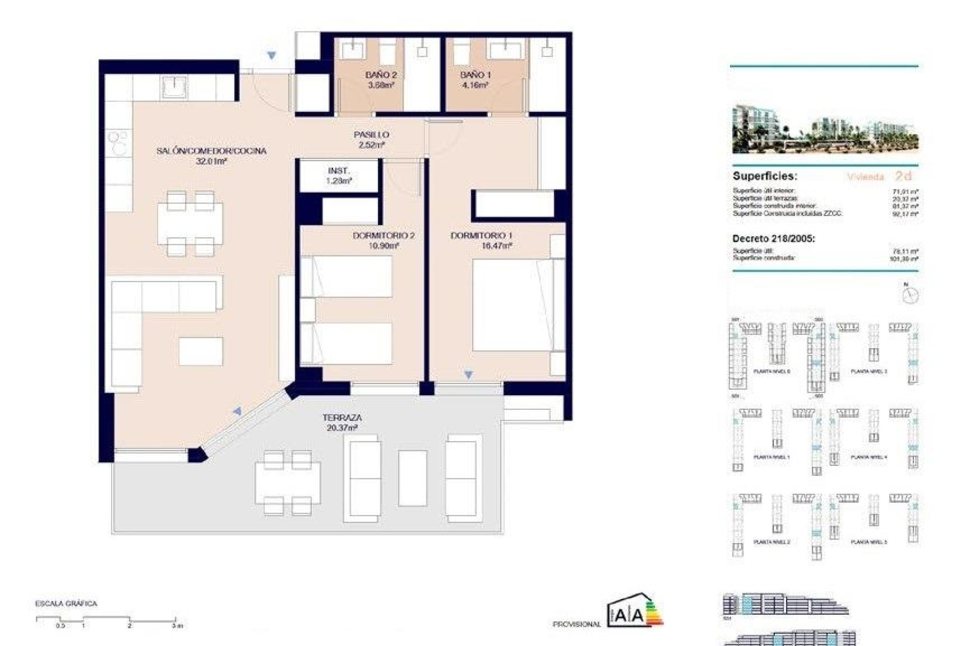 Obra nueva - Apartamento / piso - Almerimar