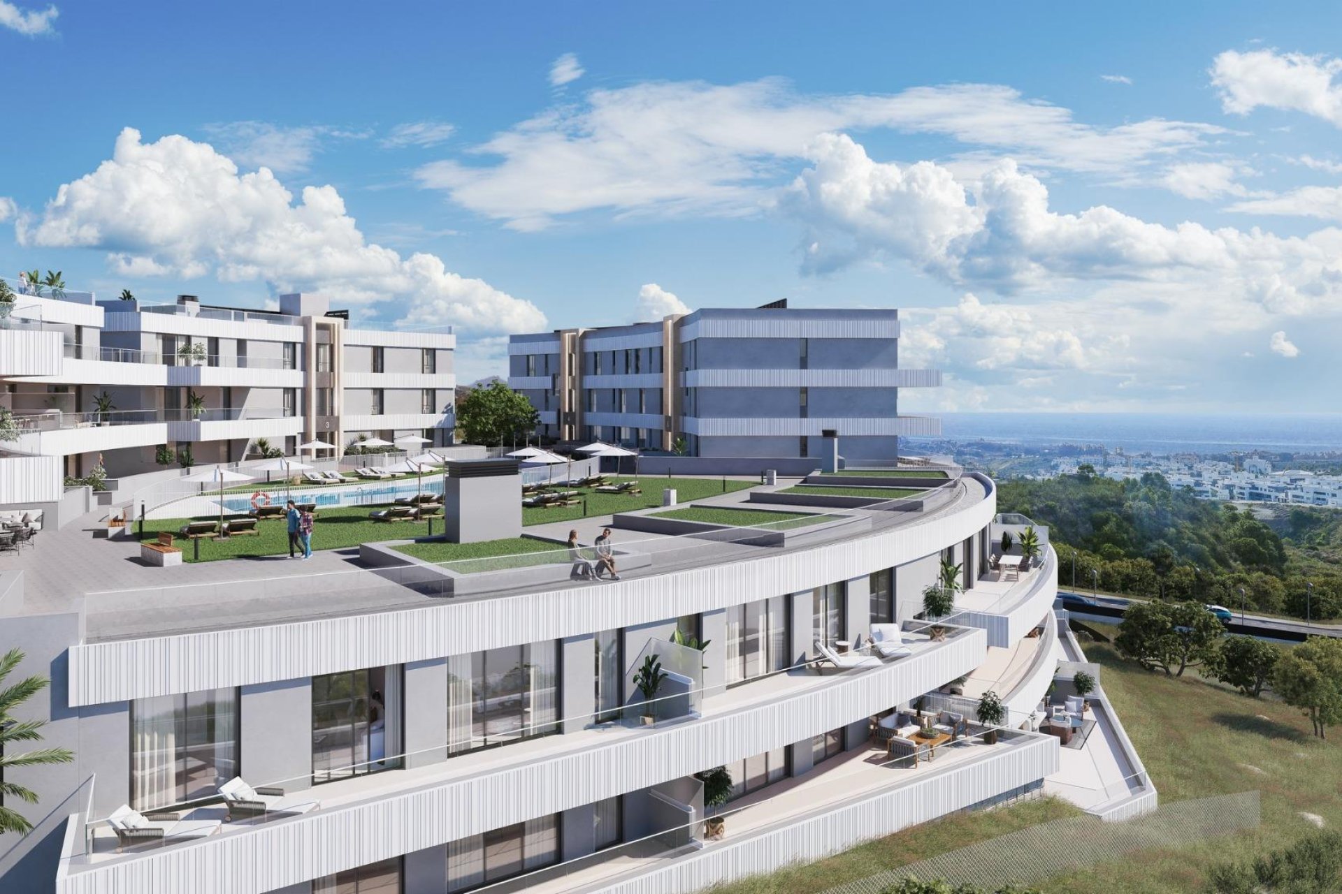 Obra nueva - Apartamento / piso - Estepona