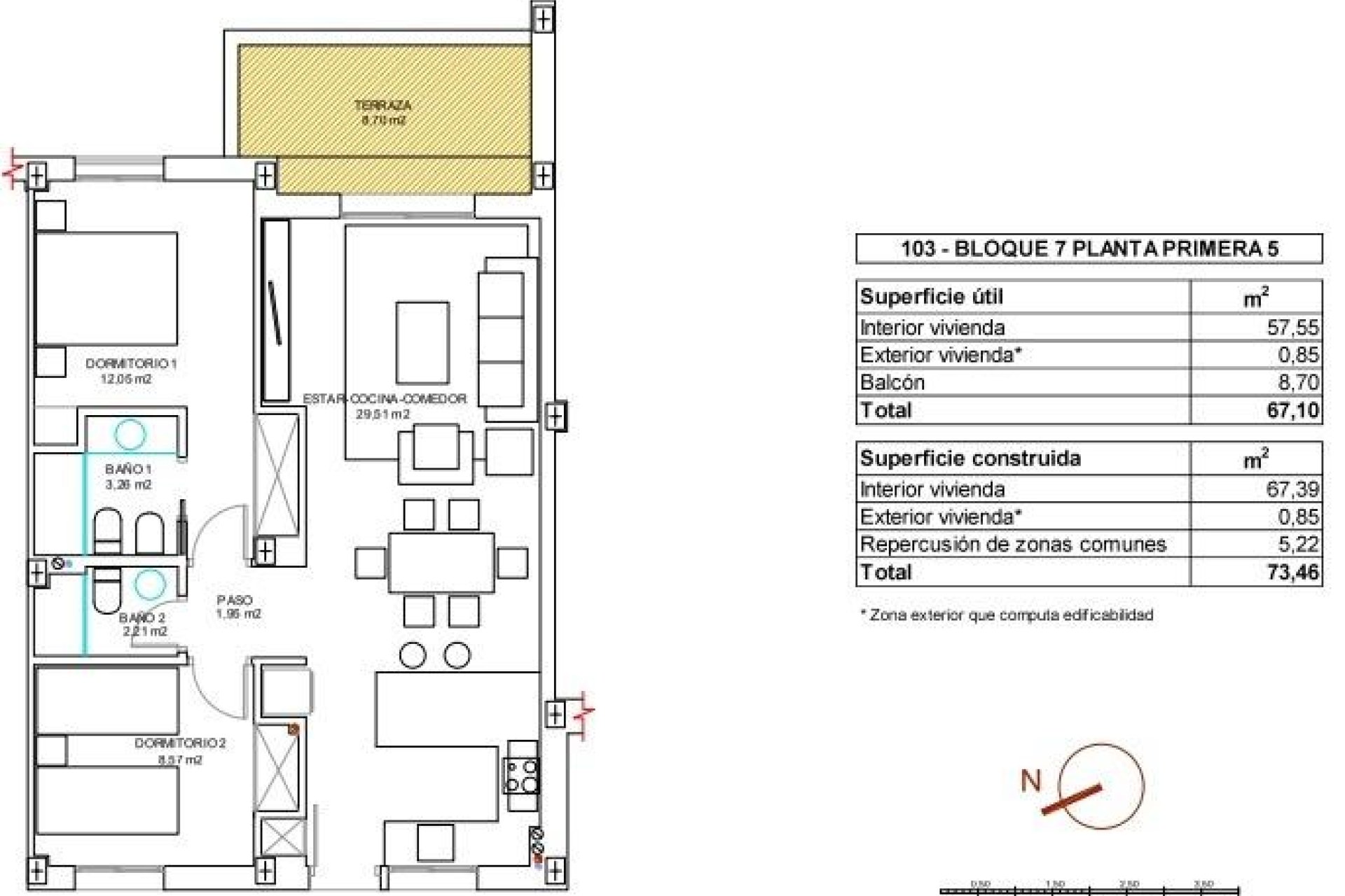 Obra nueva - Apartamento / piso - Vera