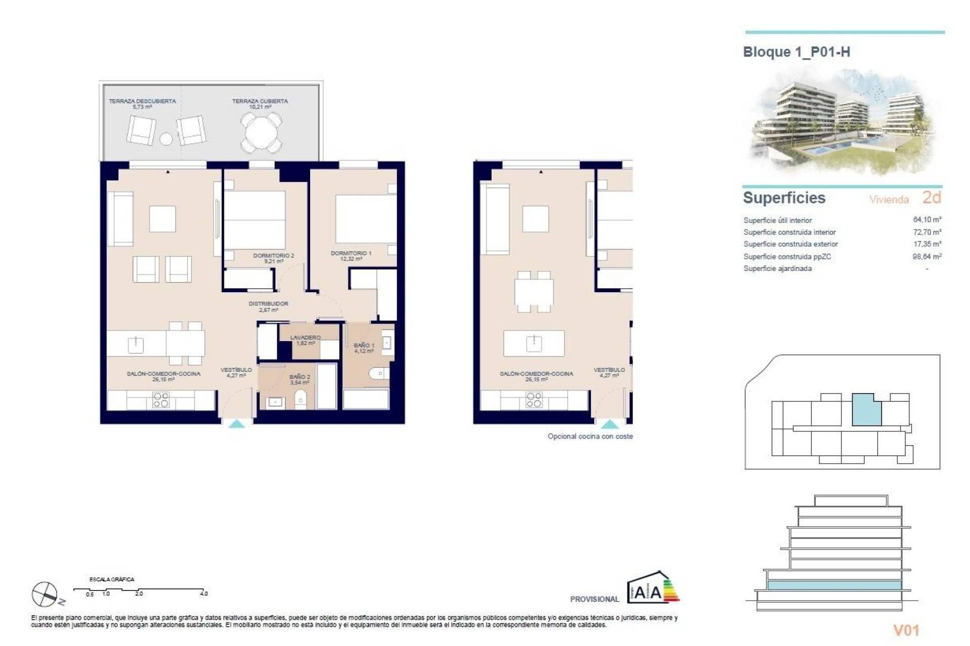 Obra nueva - Apartamento / piso - Villajoyosa - Playa del Torres