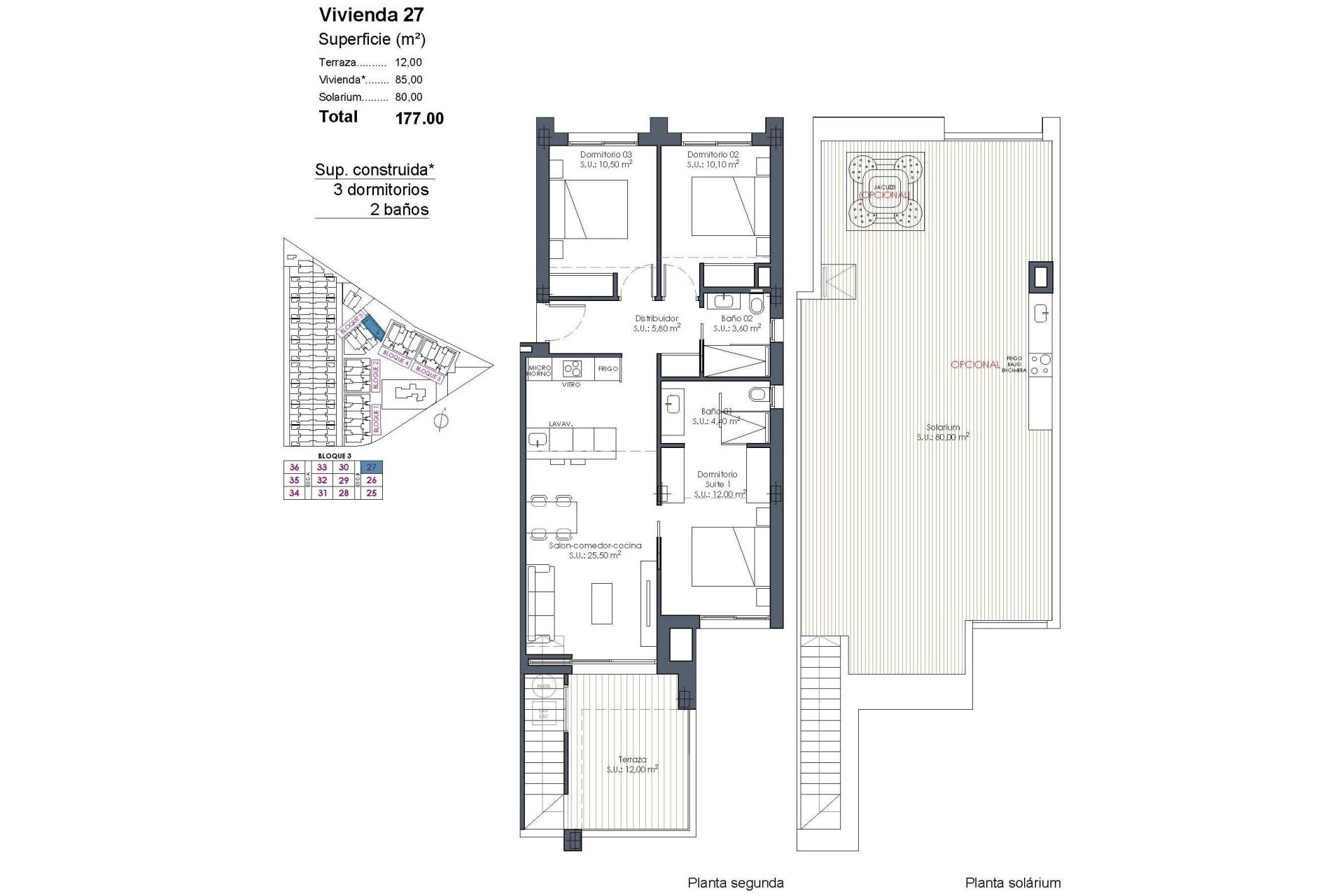 Obra nueva - Ático - Los Alcazares