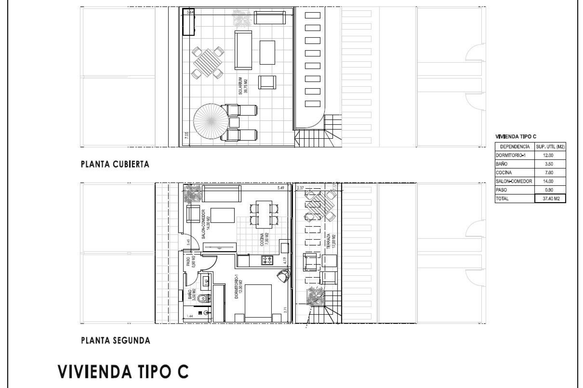 Obra nueva - Ático - Vera