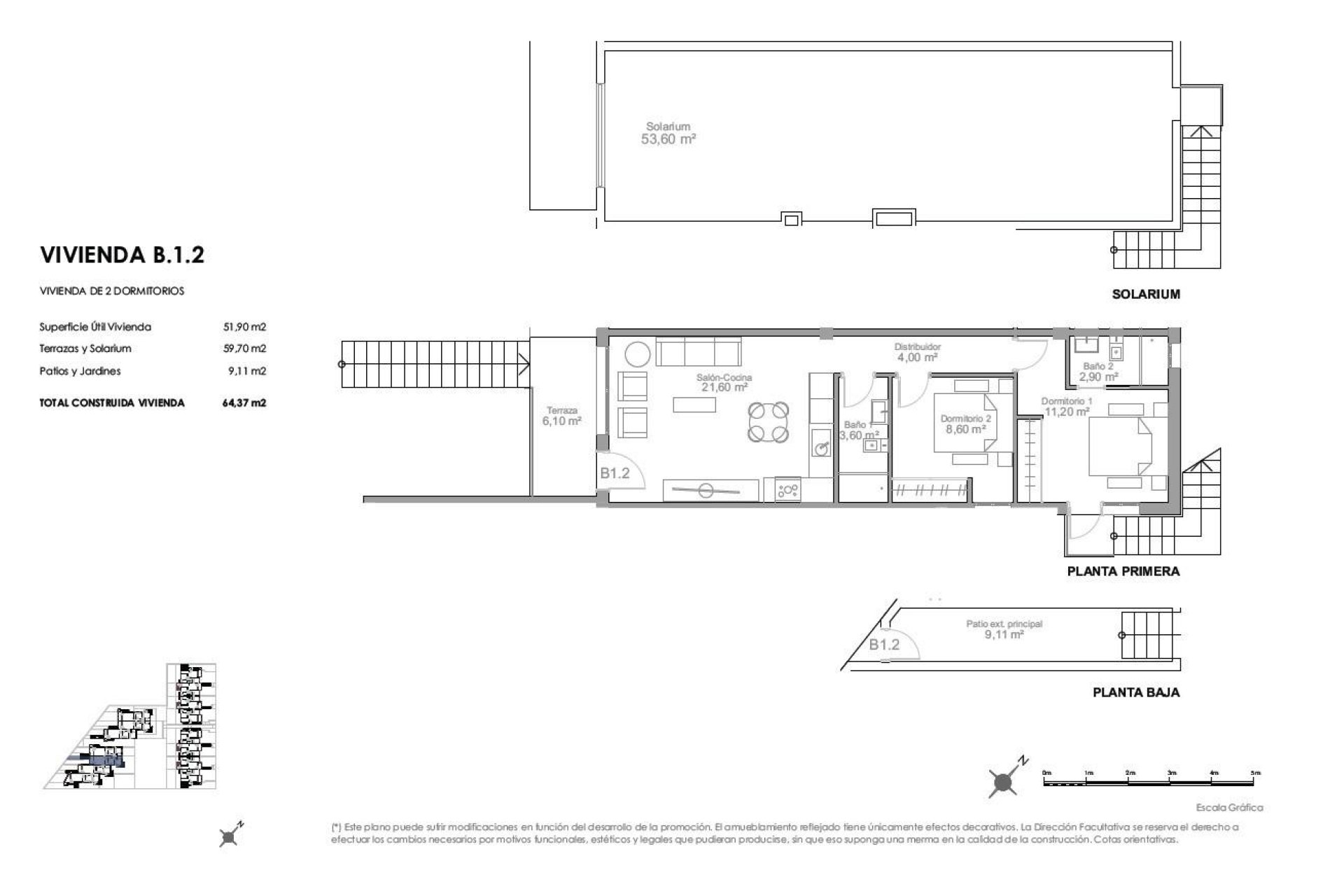 Obra nueva - Bungalow - Puerto de Mazarron