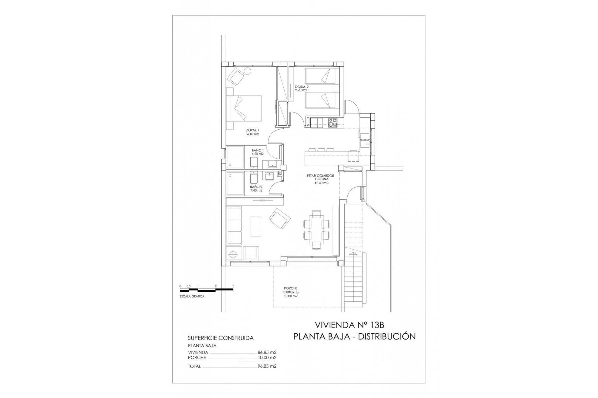 Obra nueva - Bungalow - San Miguel de Salinas - VistaBella Golf