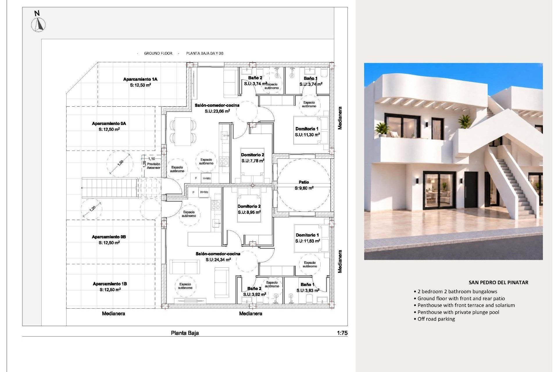 Obra nueva - Bungalow - San Pedro del Pinatar