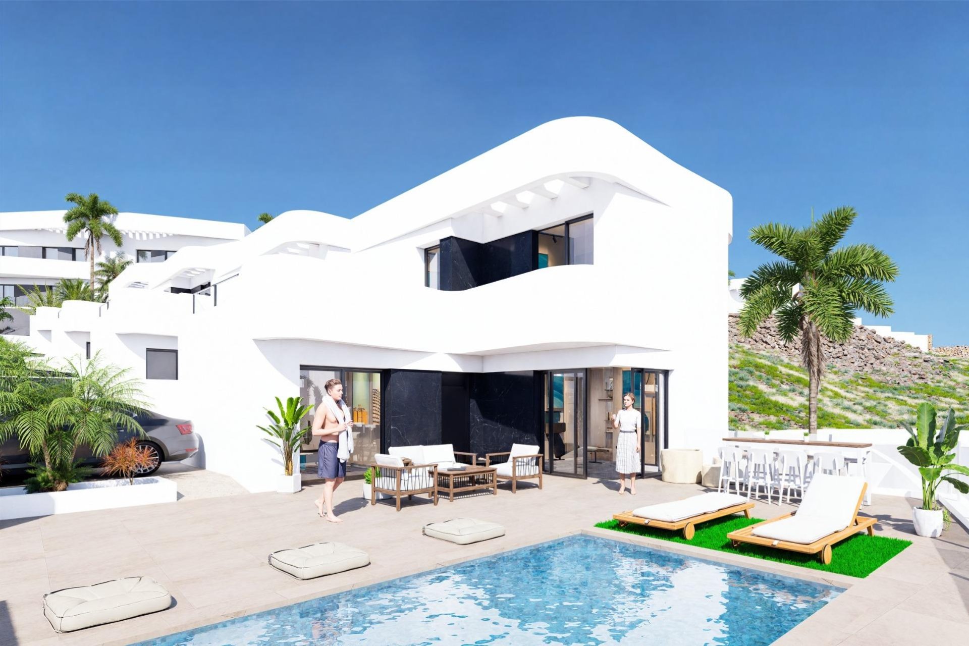 Obra nueva - Villa - Algorfa