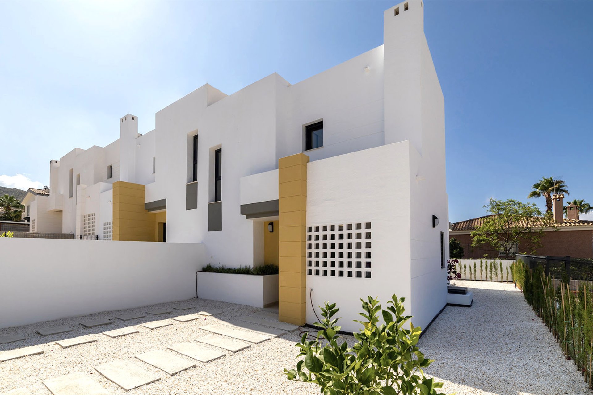 Obra nueva - Villa - Busot, zona Bonalba Golf (Alicante) - Spain