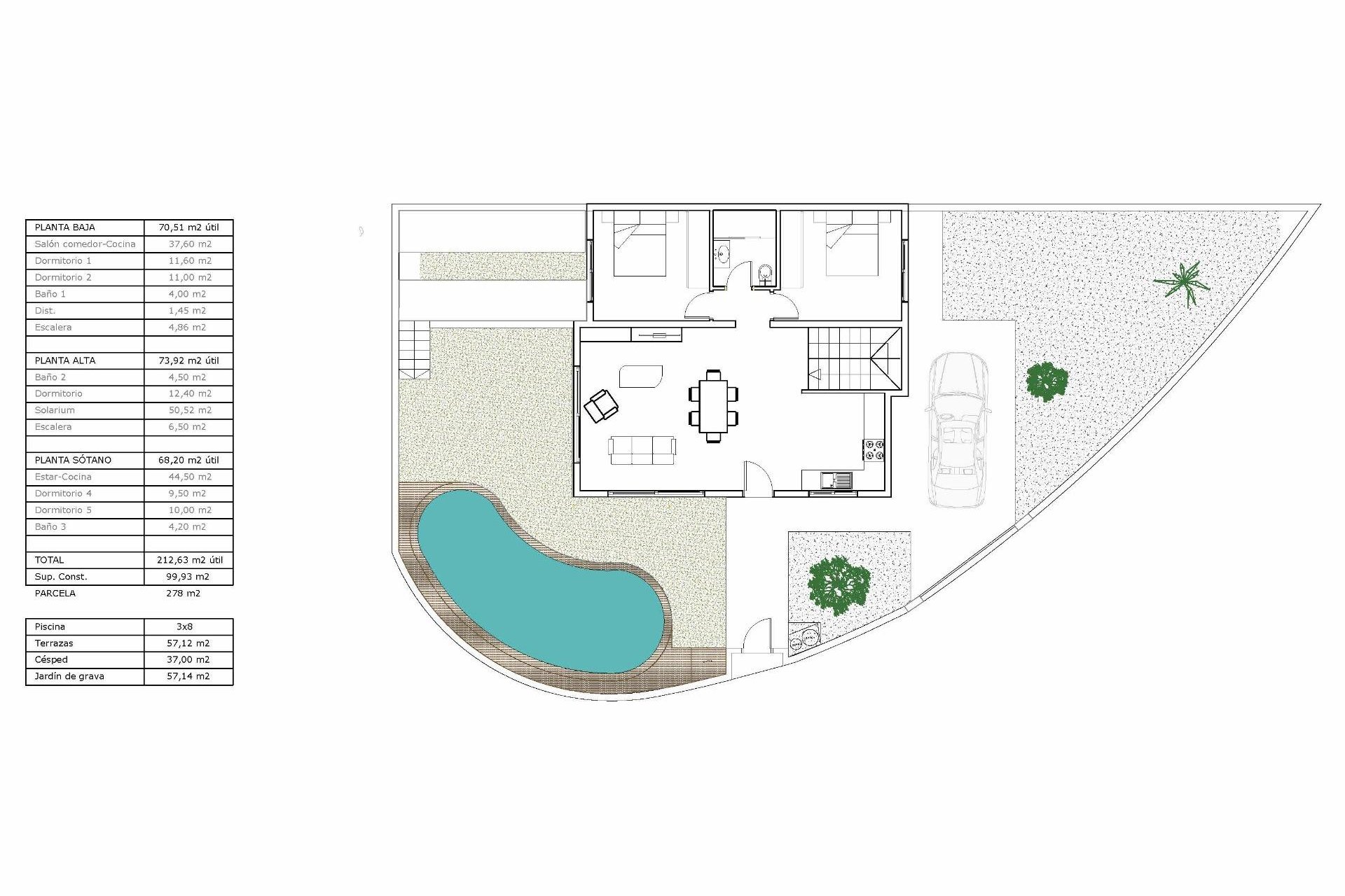 Obra nueva - Villa - Ciudad Quesada
