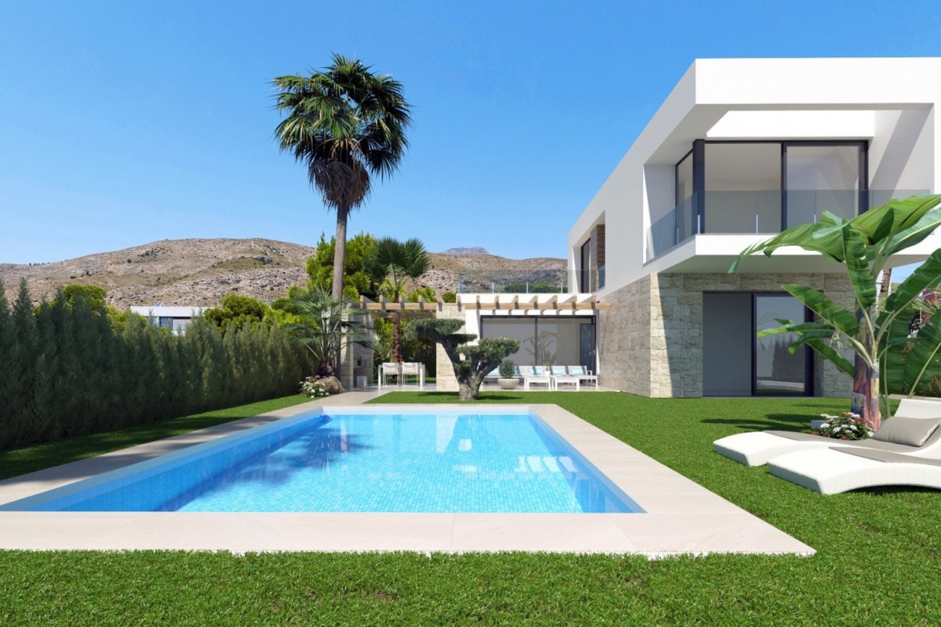 Obra nueva - Villa - Finestrat - Sierra Cortina