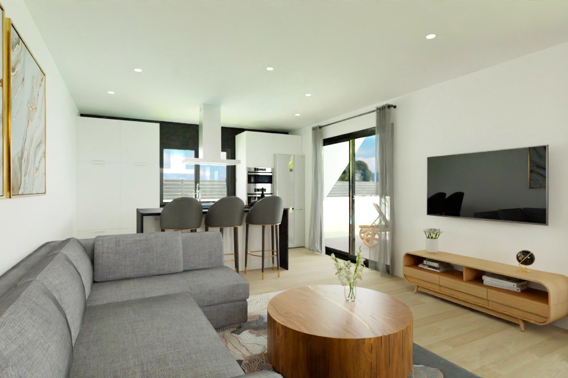 Obra nueva - Villa - Hondón de las Nieves