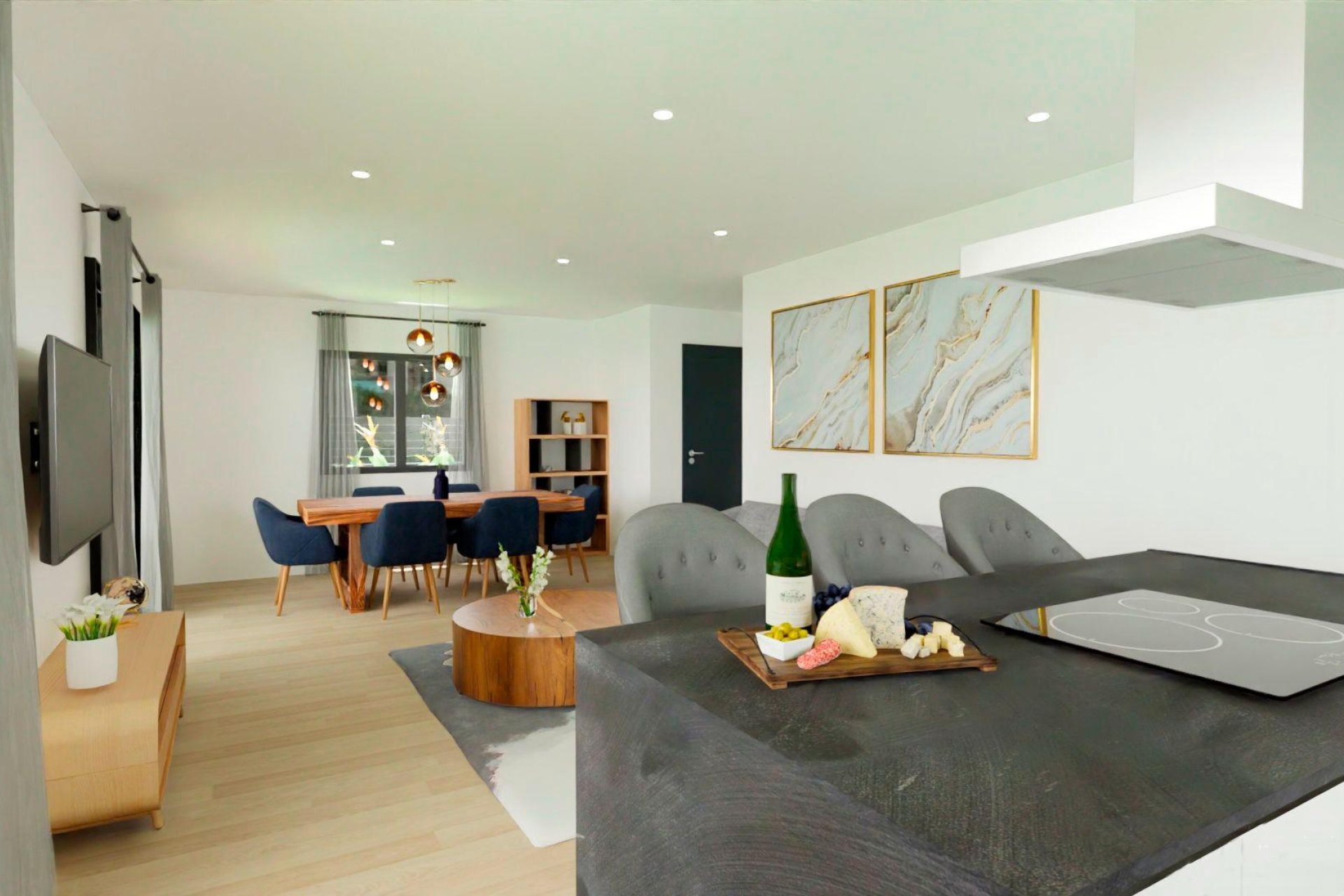 Obra nueva - Villa - Hondón de las Nieves