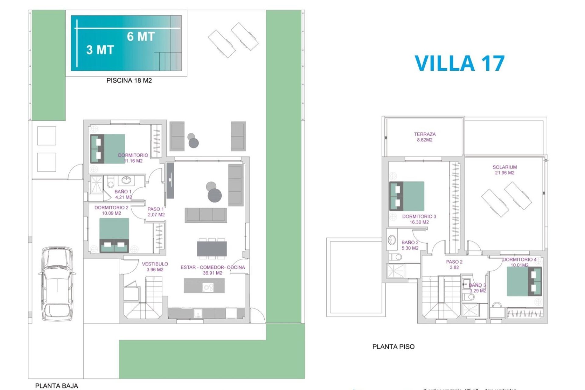 Obra nueva - Villa - San Javier - Roda Golf