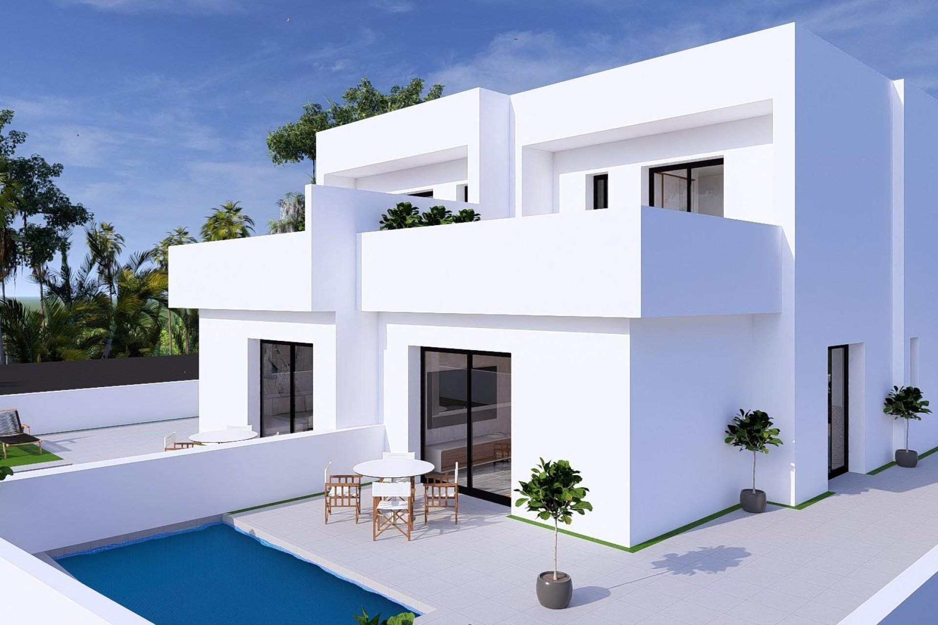 Obra nueva - Villa / Semi pareado - Daya Nueva