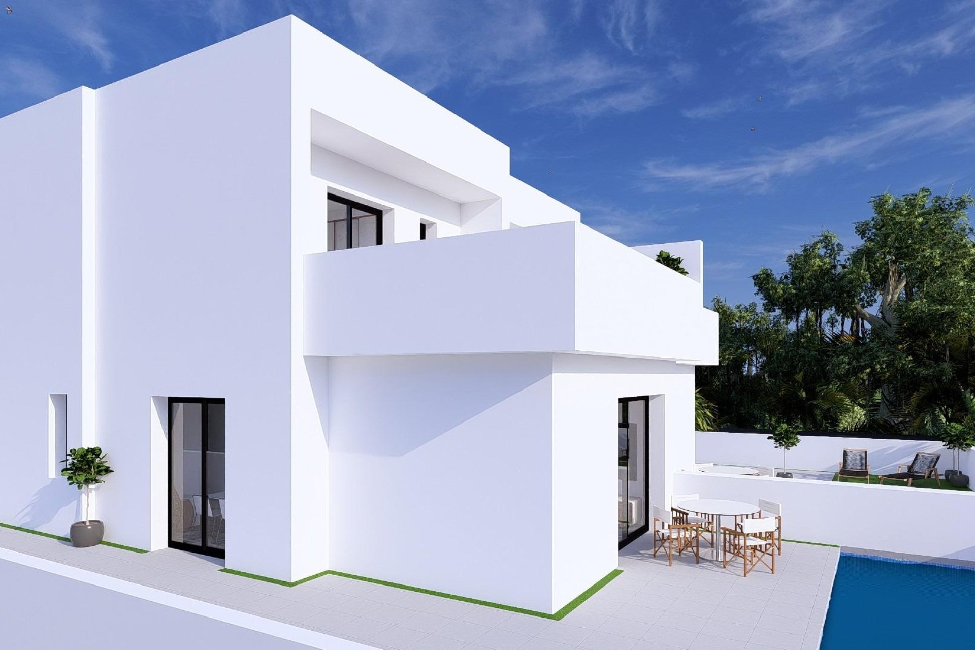 Obra nueva - Villa / Semi pareado - Daya Nueva