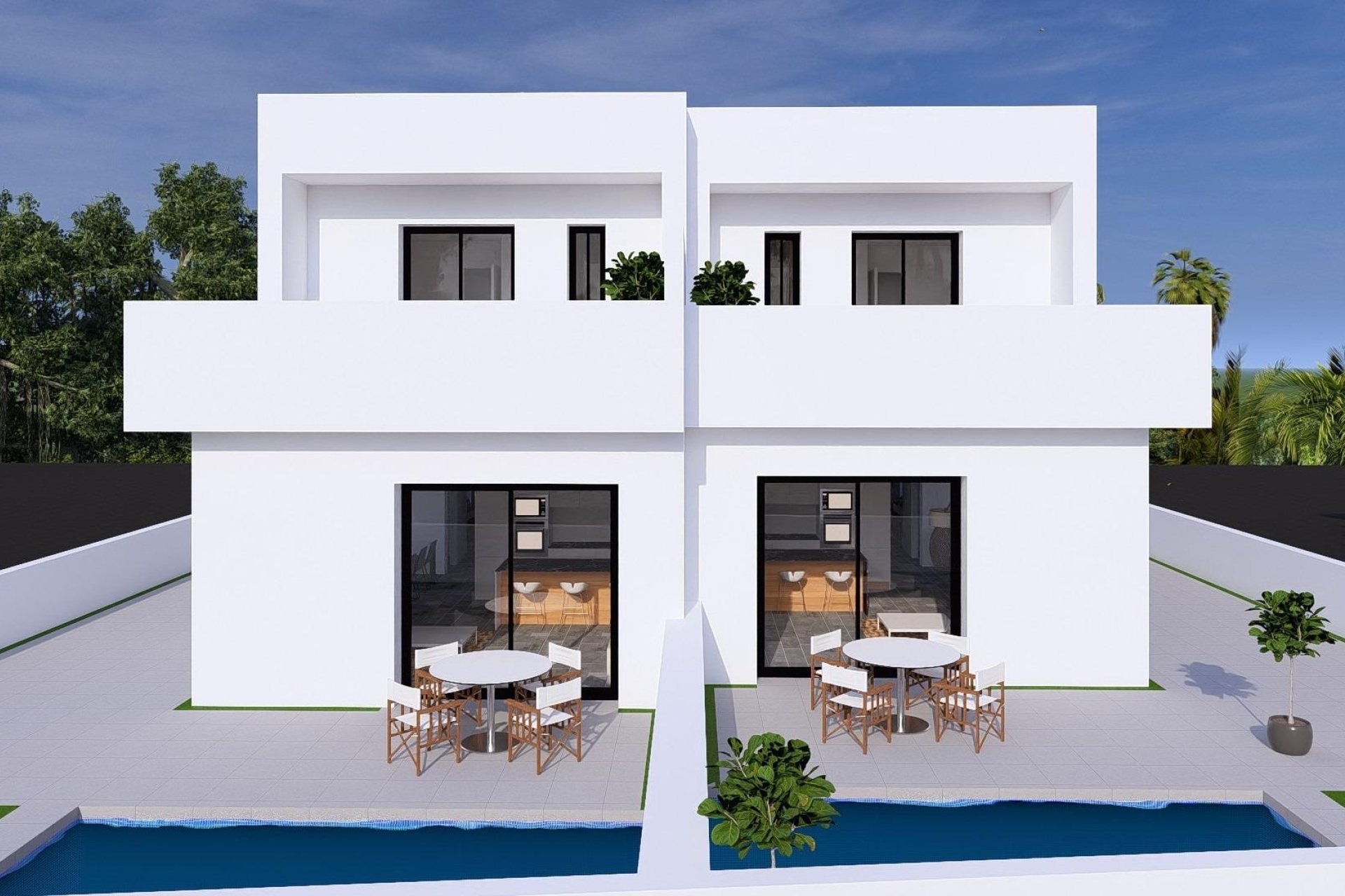 Obra nueva - Villa / Semi pareado - Daya Nueva