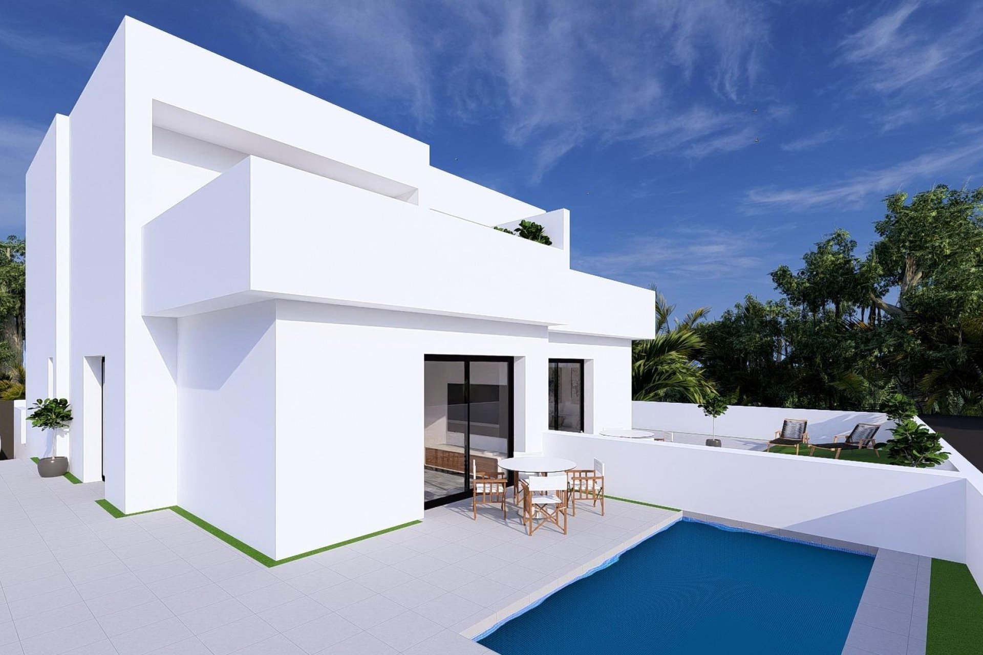 Obra nueva - Villa / Semi pareado - Daya Nueva