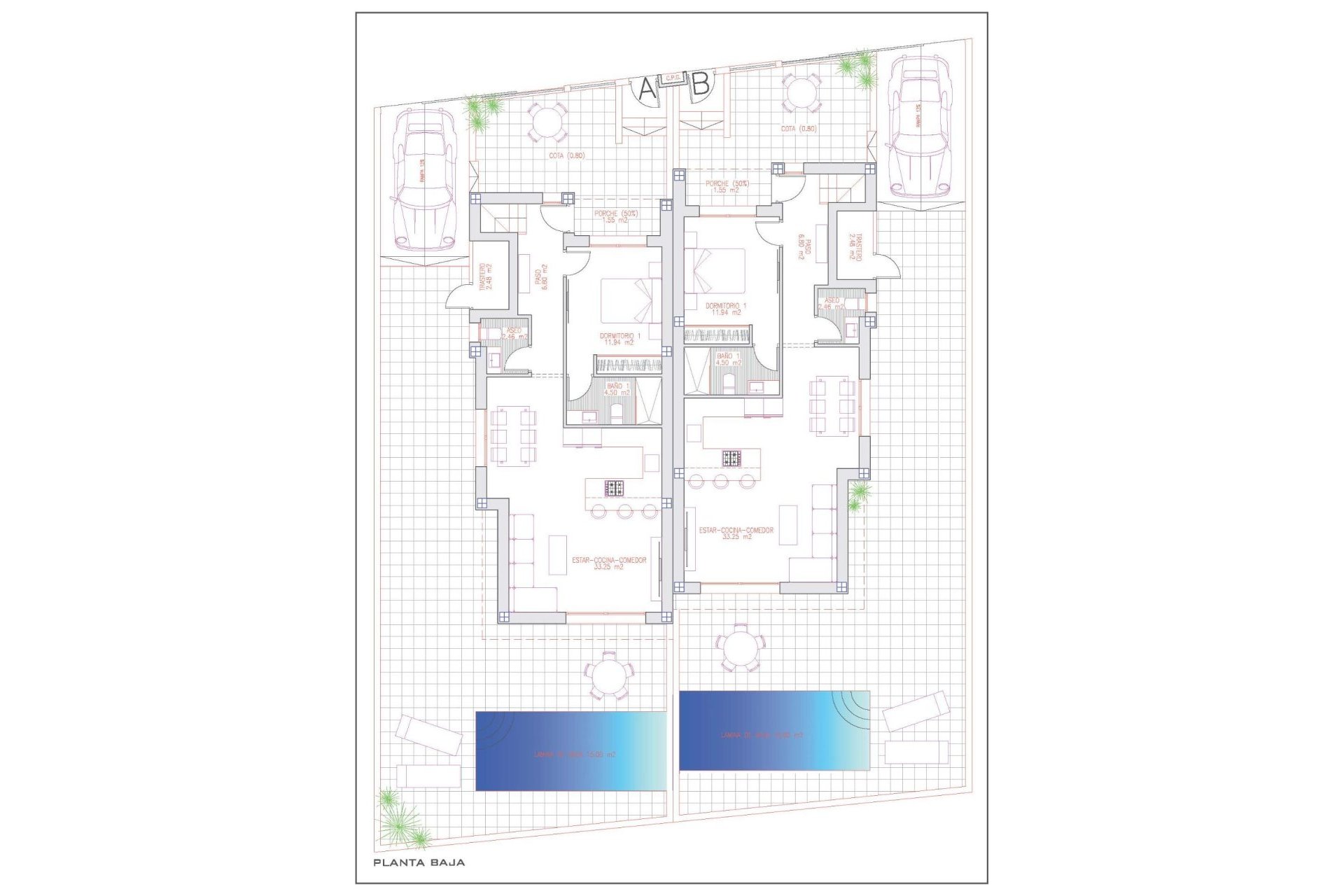 Obra nueva - Villa / Semi pareado - Daya Nueva