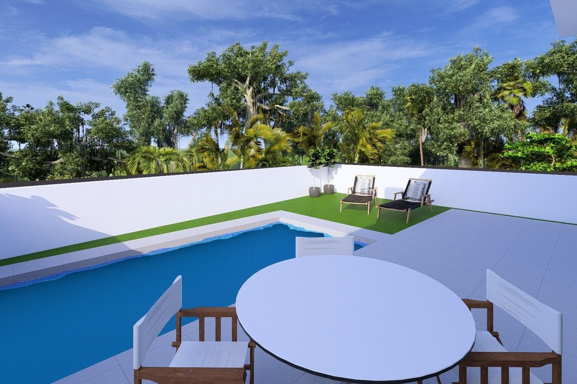Obra nueva - Villa / Semi pareado - Daya Nueva