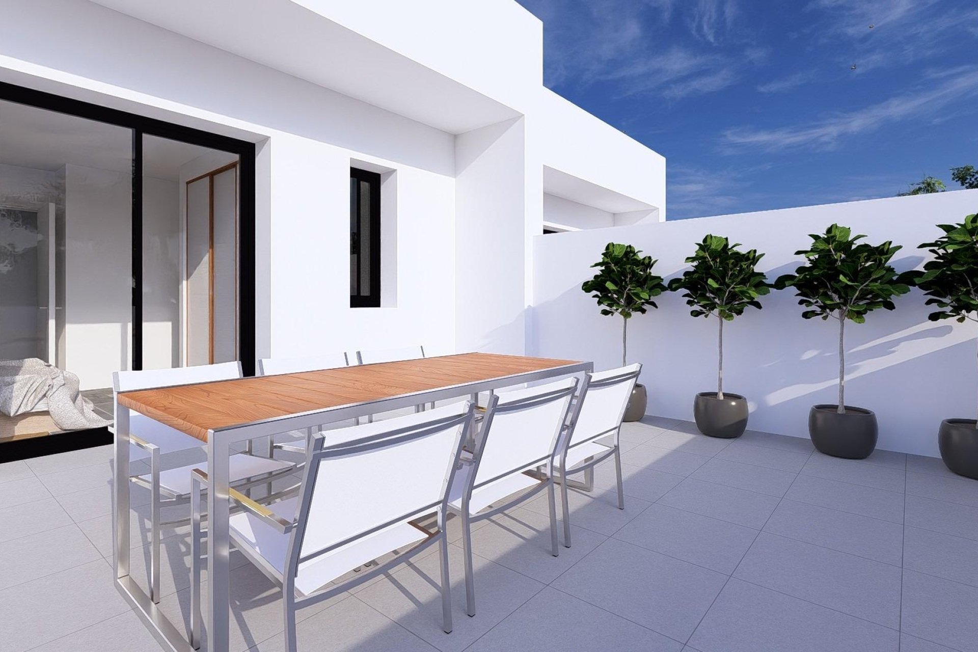 Obra nueva - Villa / Semi pareado - Daya Nueva