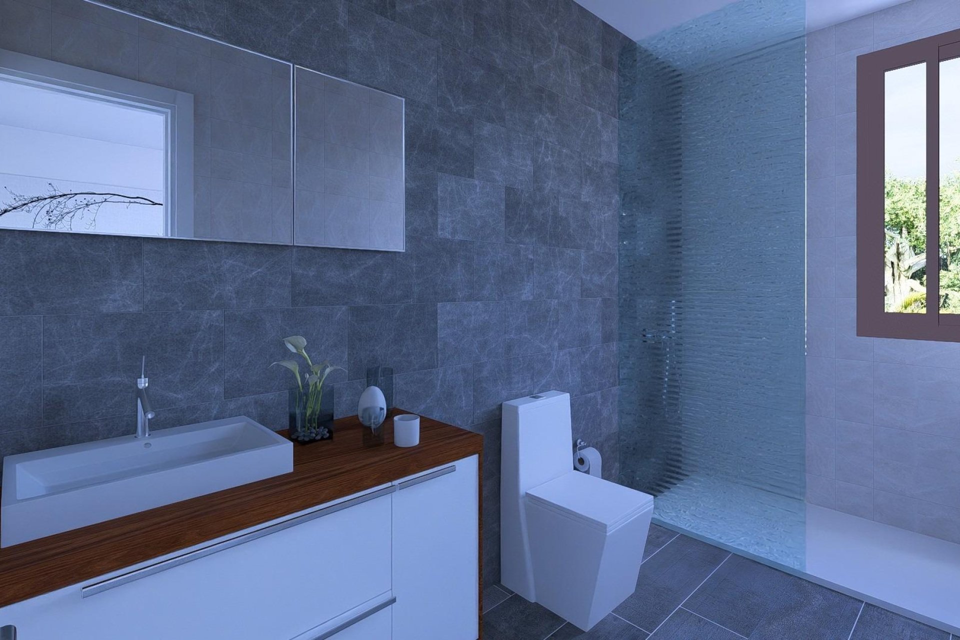 Obra nueva - Villa / Semi pareado - Daya Nueva