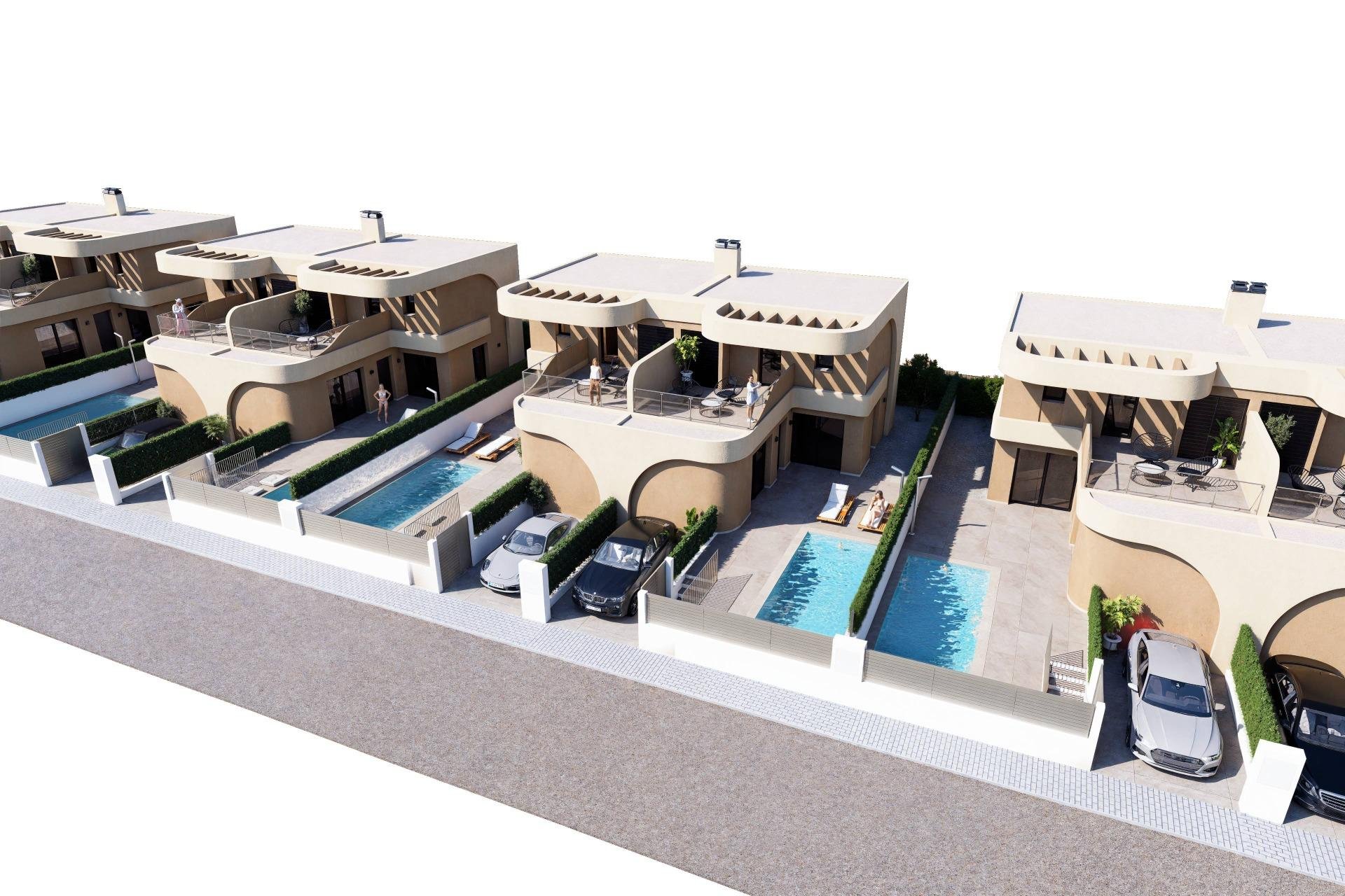 Obra nueva - Villa / Semi pareado - Daya Nueva