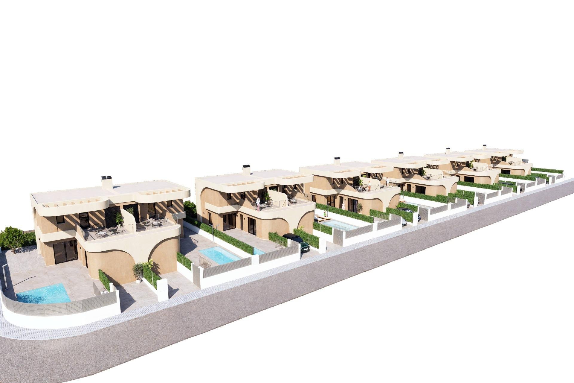 Obra nueva - Villa / Semi pareado - Daya Nueva