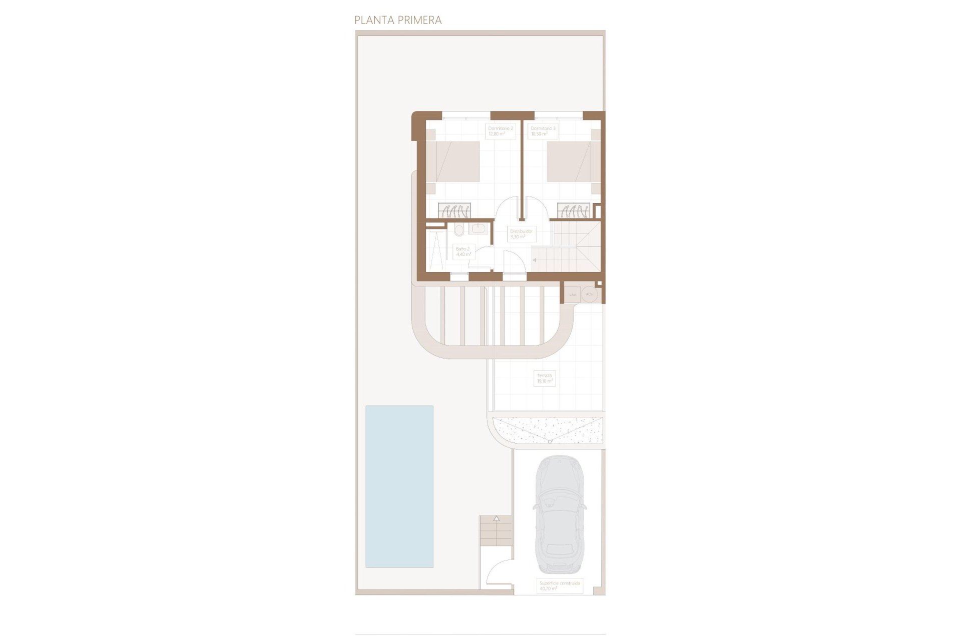 Obra nueva - Villa / Semi pareado - Daya Nueva
