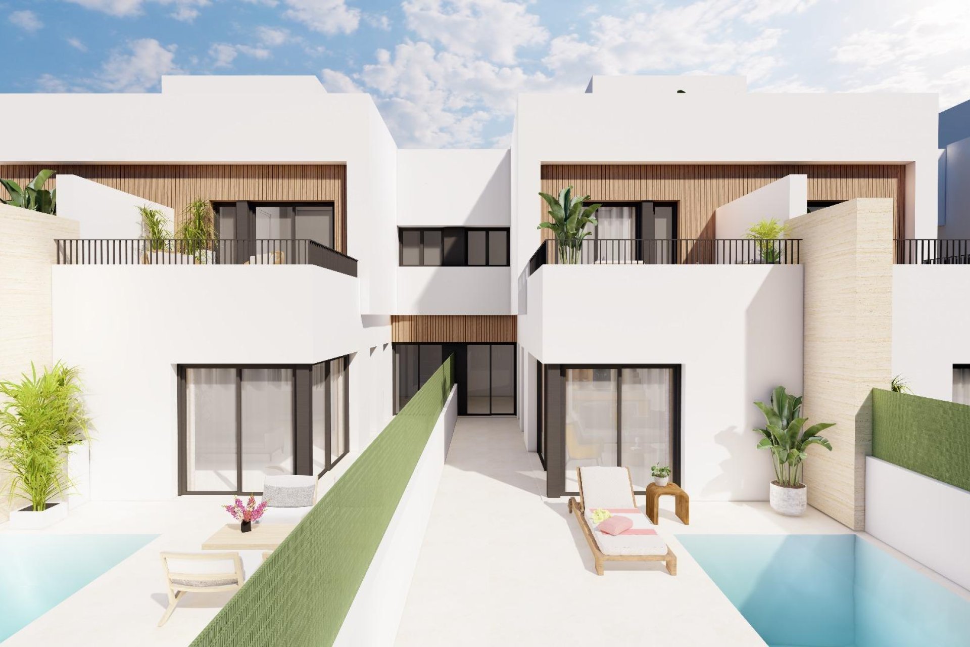 Obra nueva - Villa / Semi pareado - Santiago de la Ribera