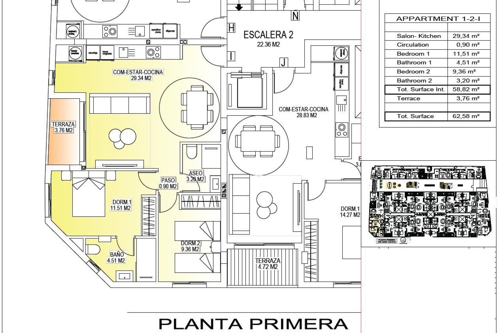 Rynek Pierwotny - Mieszkanie w bloku - San Miguel de Salinas