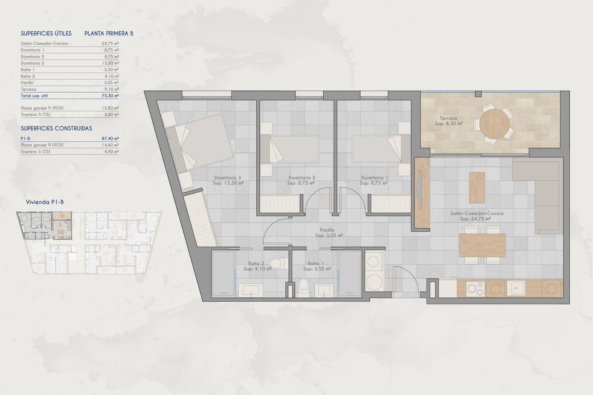 Rynek Pierwotny - Mieszkanie w bloku - San Pedro del Pinatar