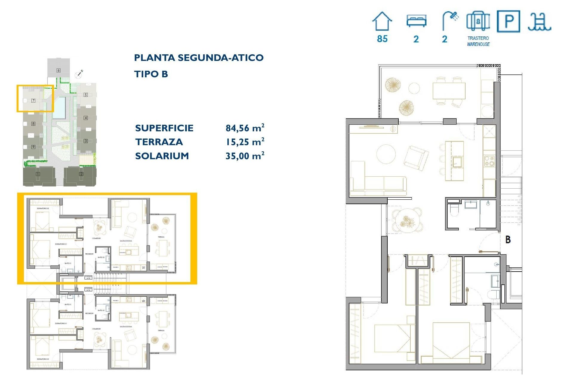 Rynek Pierwotny - Penthouse - San Pedro del Pinatar - Pueblo