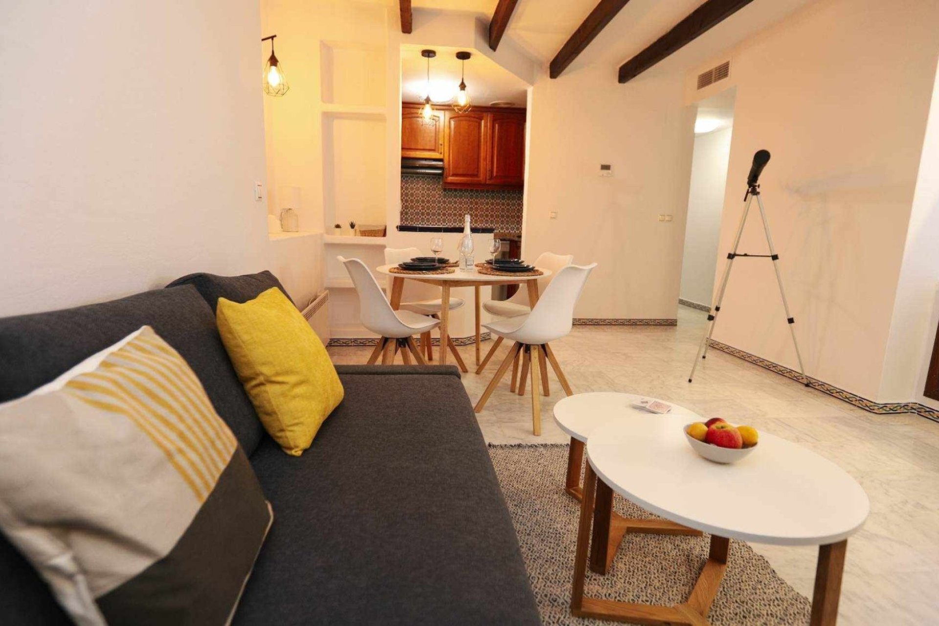 Salon - Apartament z widokiem na morze w Torrevieja, Playa de los Locos (Costa Blanca - Alicante)