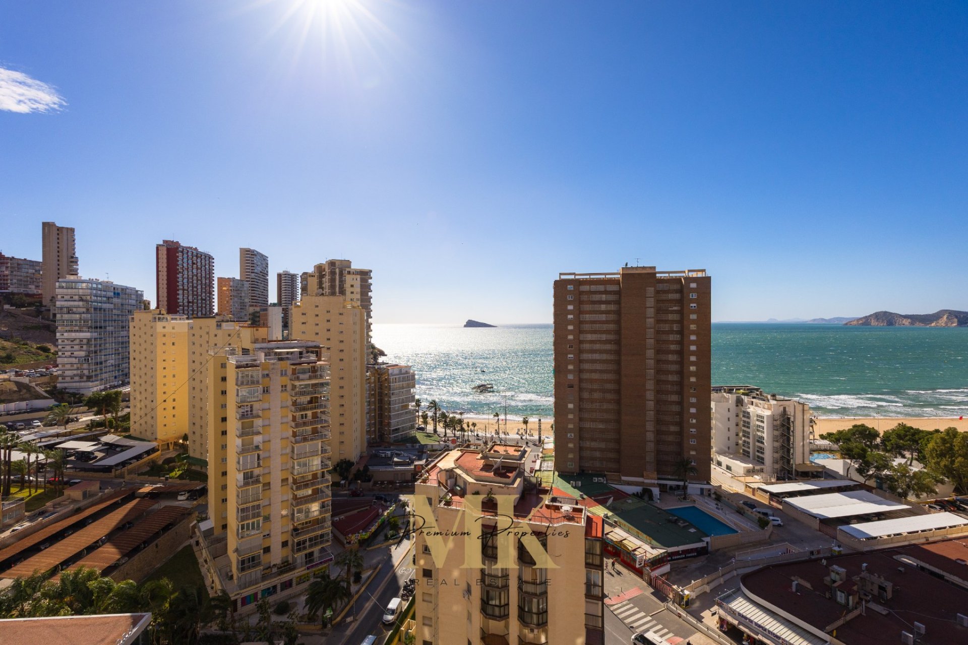 Sea view - 1-Bedroom Apartment for Sale in Benidorm – 200 m from Playa Levante, Sea View (Benidorm - Alicante - Costa Blanca)