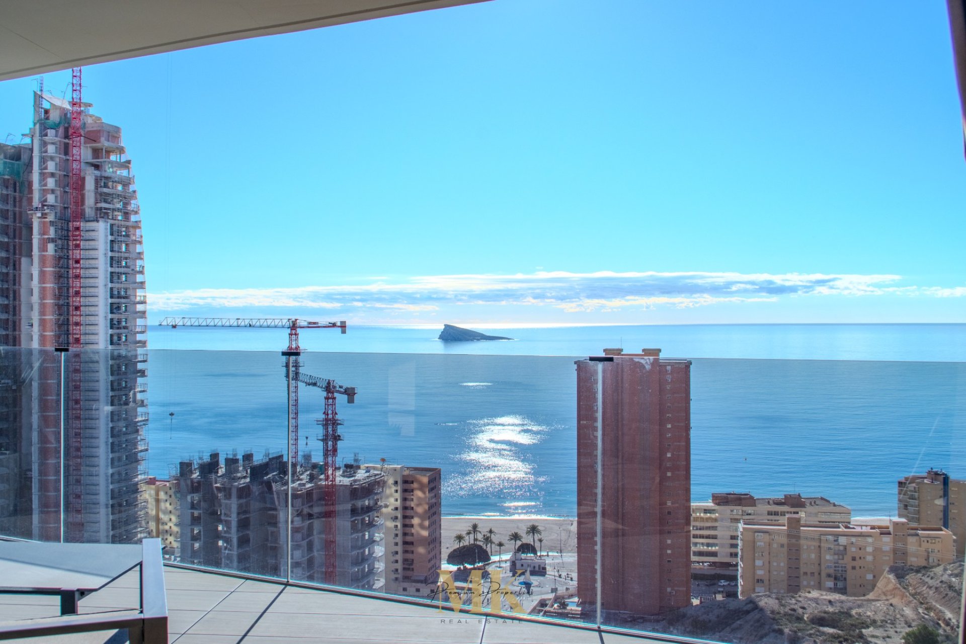 Terrace - Luxury apartment for sale in new building Sakura, Benidorm - Poniente Beach (Costa Blanca, Alicante)