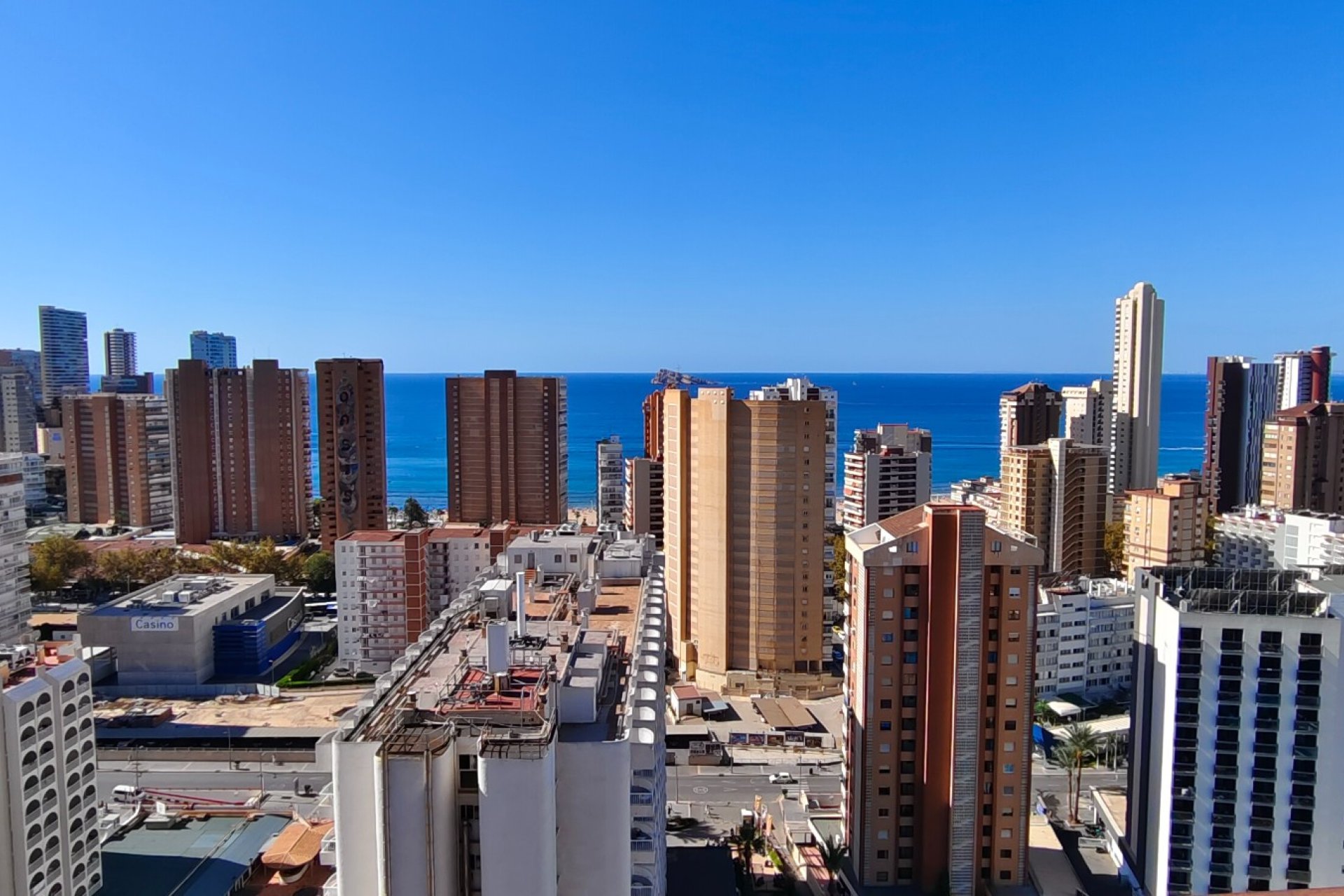 Vista al mar - Apartamento con vistas al mar y licencia turística en Benidorm - Levante (Costa Blanca - Alicante)