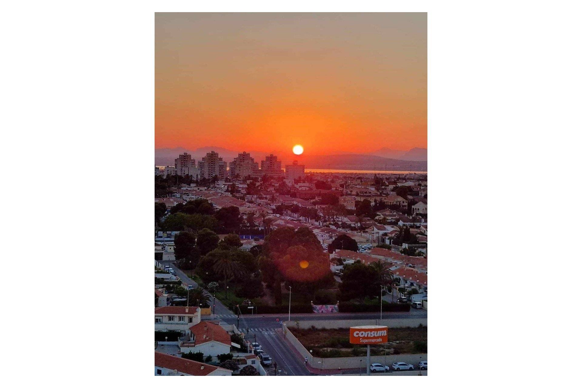 Vistas panorámicas - Apartamento con vistas al mar en Torrevieja, Playa de los Locos (Costa blanca - Alicante)