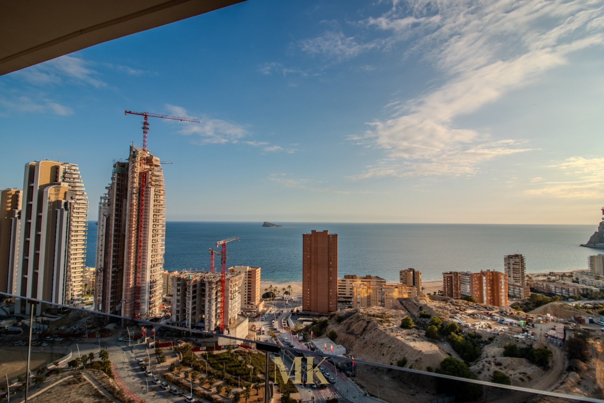 Widok na morze - Luksusowy apartament na sprzedaż w nowym budynku Sakura, Benidorm - Plaża Poniente (Costa Blanca, Alicante)