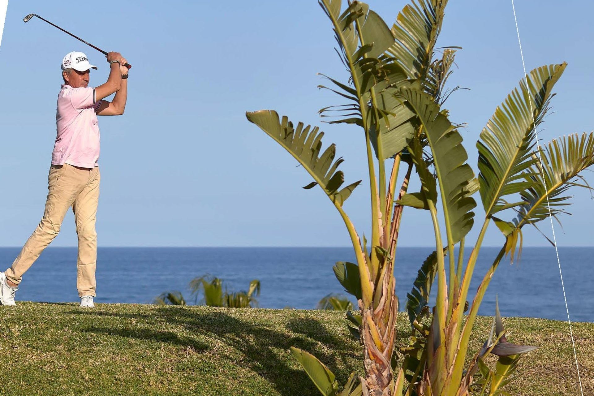 Widok na pole golfowe i Park Naturalny Cabo de Gata