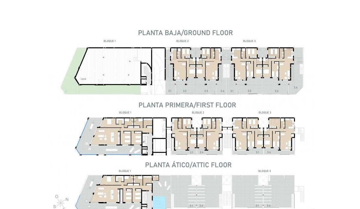 New Build - Bungalow - Pilar de la Horadada - La Rambla