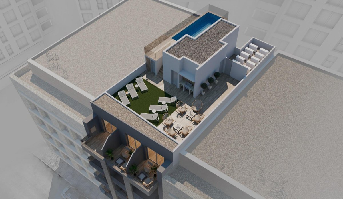 Obra nueva - Ático - Torrevieja