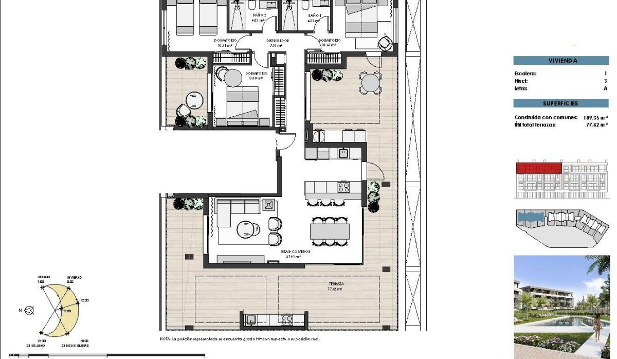 New Build - Penthouse - Torre Pacheco - Santa Rosalia Lake And Life Resort