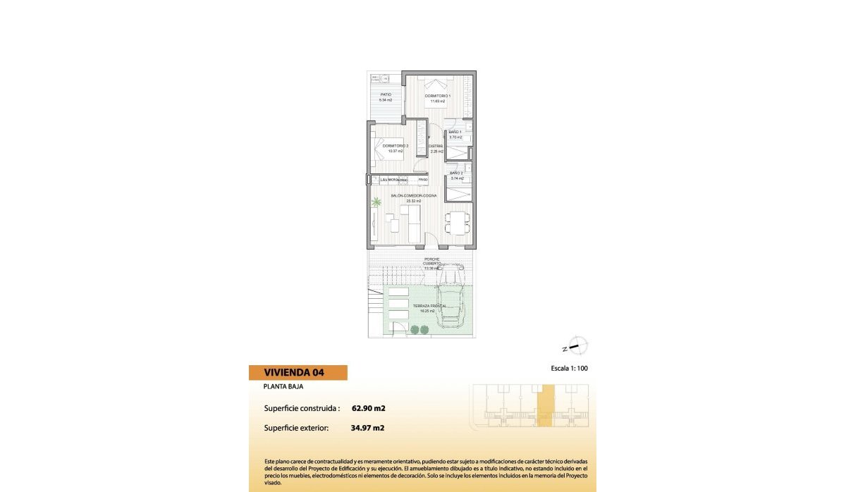 Obra nueva - Bungalow - San Pedro del Pinatar