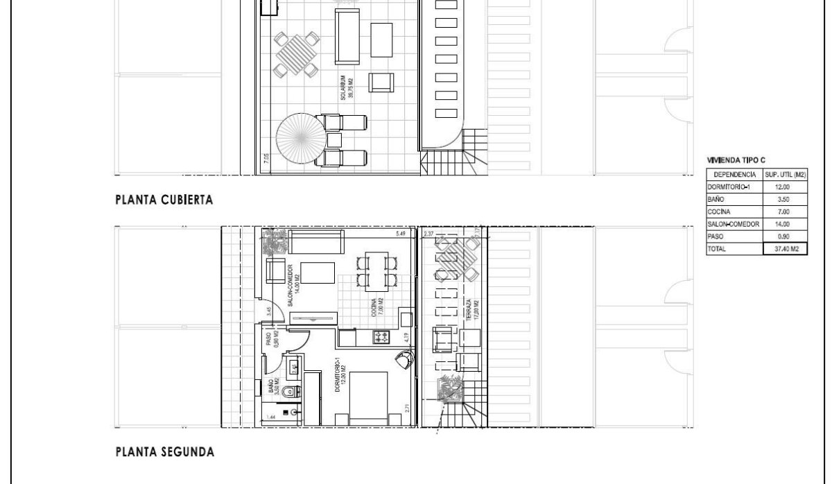 Obra nueva - Ático - Vera
