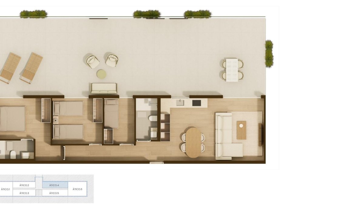 Новое здание - Пентхаус - Moncofa