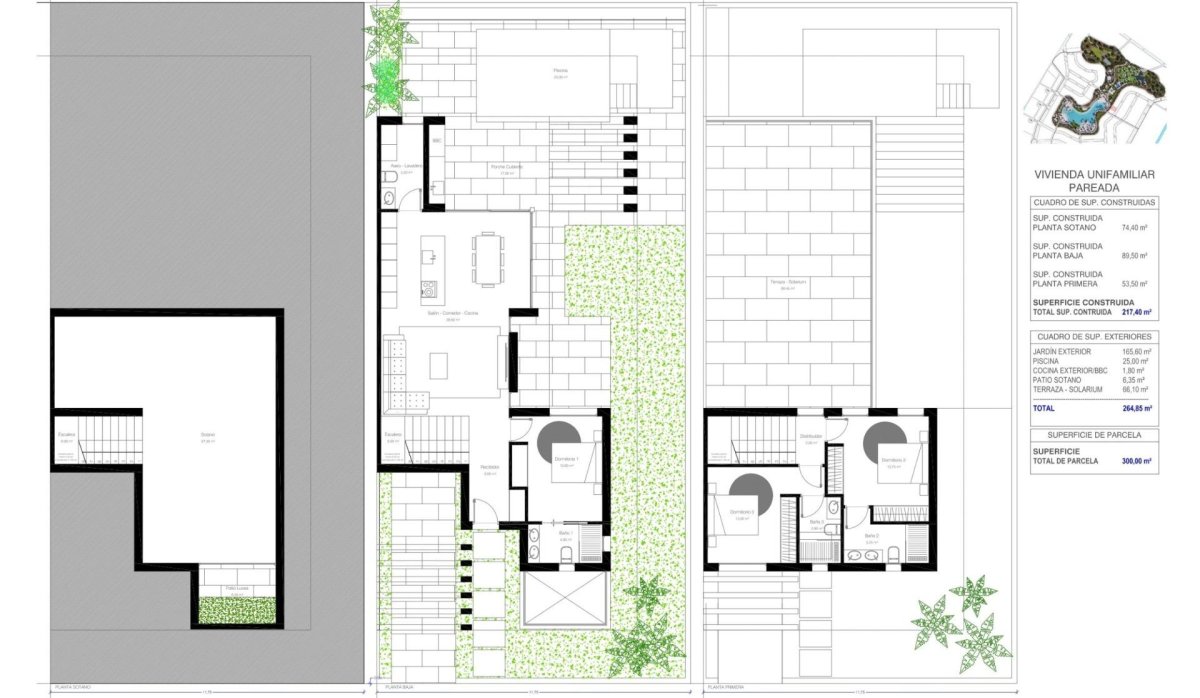 Новое здание - Semidetached - Torre Pacheco