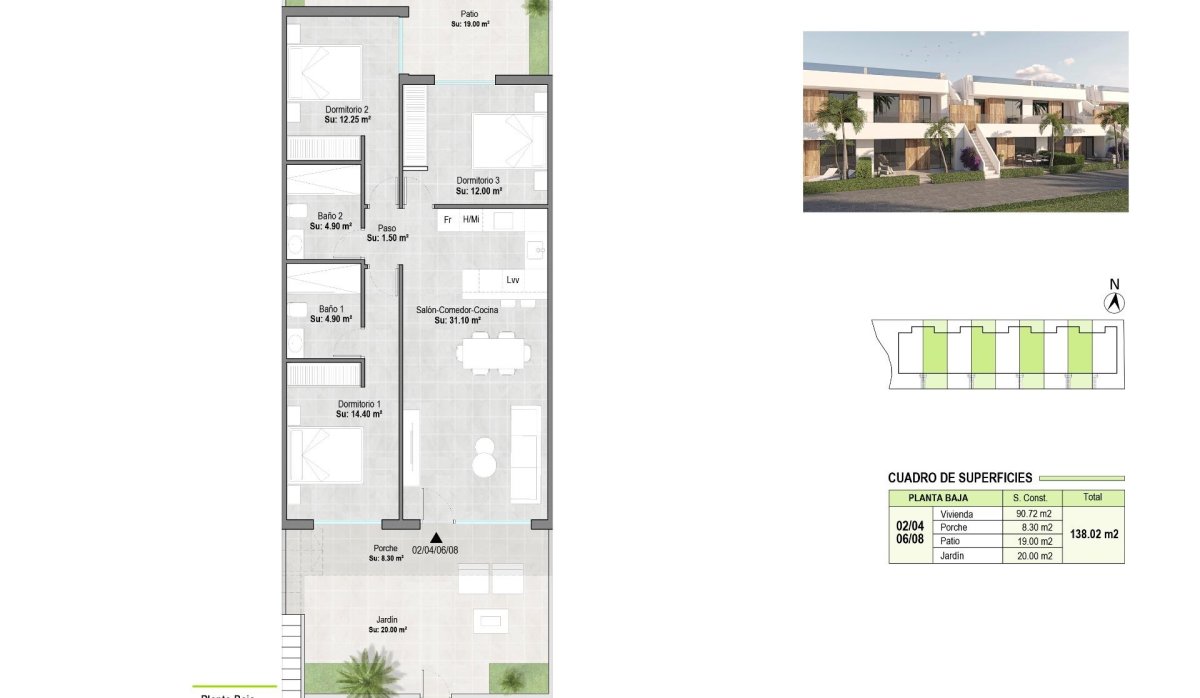 New Build - Bungalow - Alhama De Murcia